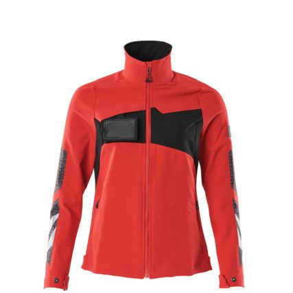 ACCELERATE JACKET TRAFFIC RED/BLACK (XS)