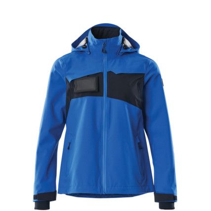 ACCELERATE OUTER SHELL JACKET AZUREBLUE/DARK NAVY (L)