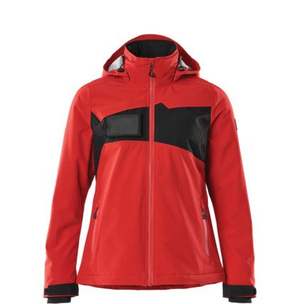 ACCELERATE WINTER JACKET TRAFFIC RED/BLACK(XS)