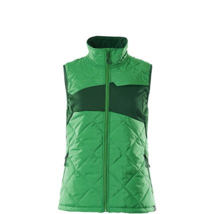 ACCELERATE WINTER GILET GRASS GREEN/GREEN(XS)