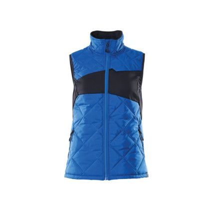 ACCELERATE WINTER GILET AZURE BLUE/DARK NAVY(XS)