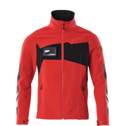 ACCELERATE JACKET TRAFFIC RED/BLACK (XS)