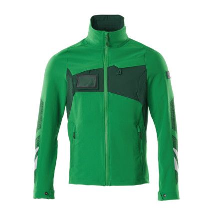 ACCELERATE JACKET GRASS GREEN/GREEN (S)