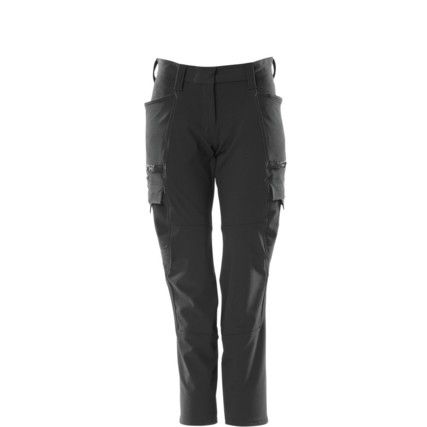 ACCELERATE TROUSERS WITH THIGH POCKETS BLACK(L30W29)