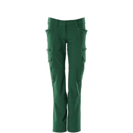 ACCELERATE TROUSERS WITH THIGH POCKETS GREEN(L30W30.5)