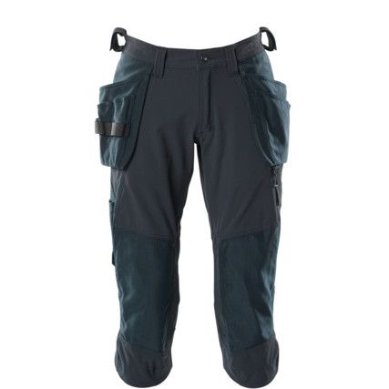 ACCELERATE 3/4 LENGTH TROUSERS WITH HOLSTERPOCKETS DARK NAVY (W38.5)