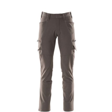 ACCELERATE TROUSERS WITH THIGH POCKETS DARKANTHRACITE (L30W30.5)