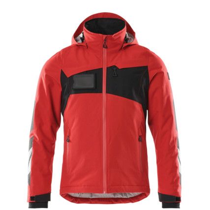 ACCELERATE WINTER JACKET TRAFFIC RED/BLACK(L)