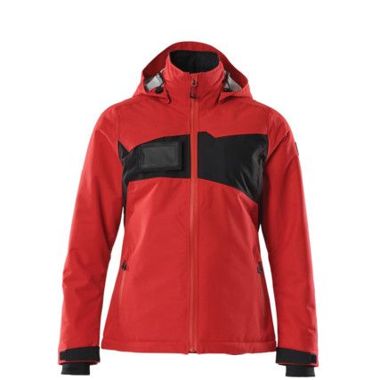 ACCELERATE WINTER JACKET TRAFFIC RED/BLACK(XS)