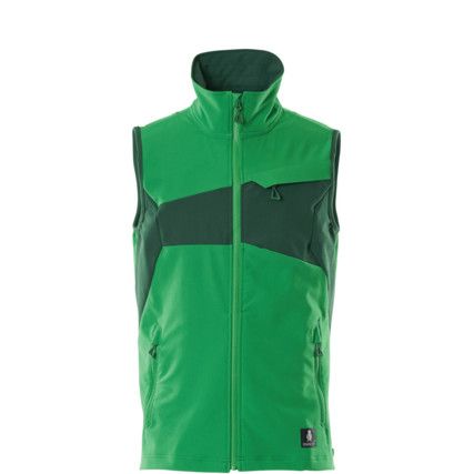 ACCELERATE GILET GRASS GREEN/GREEN (XS)