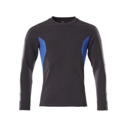 ACCELERATE SWEATSHIRT DARK NAVY/AZURE BLUE(2XL(1 PCS.))