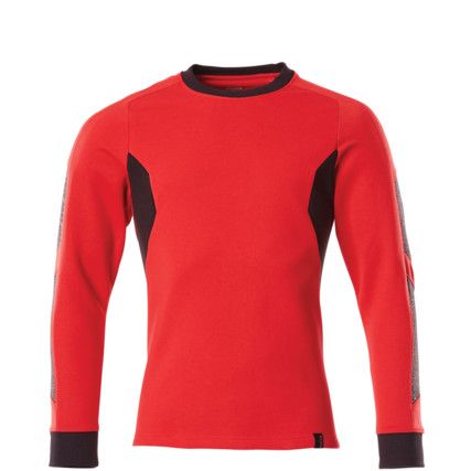 ACCELERATE SWEATSHIRT TRAFFIC RED/BLACK(2XL(1 PCS.))