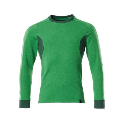 ACCELERATE SWEATSHIRT GRASS GREEN/GREEN (L(1PCS.))