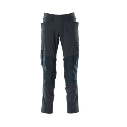 ACCELERATE TROUSERS WITH KNEEPAD POCKETSDARK NAVY (L30W30.5)