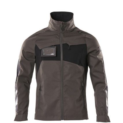 ACCELERATE JACKET DARK ANTHRACITE/BLACK (XS)