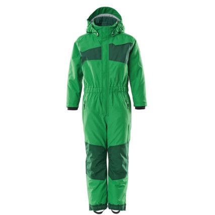 ACCELERATE SNOWSUIT FOR CHILDREN GRASSGREEN/GREEN (128)