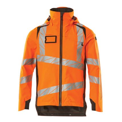 ACCELERATE SAFE OUTER SHELL JACKET HI-VISORANGE/DARK ANTHRACITE (S)