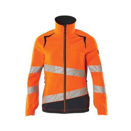 ACCELERATE SAFE JACKET HI-VIS ORANGE/DARK NAVY(XS)