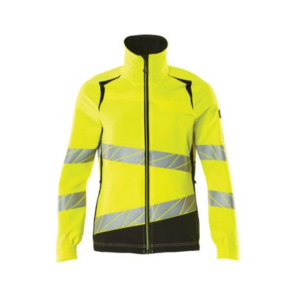 ACCELERATE SAFE JACKET HI-VIS YELLOW/BLACK (M)