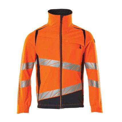 ACCELERATE SAFE JACKET HI-VIS ORANGE/DARK NAVY(S)