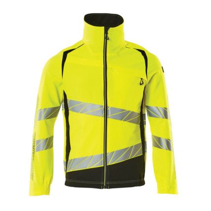 ACCELERATE SAFE JACKET HI-VIS YELLOW/BLACK (M)