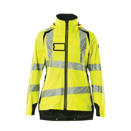 ACCELERATE SAFE OUTER SHELL JACKET HI-VISYELLOW/BLACK (XS)