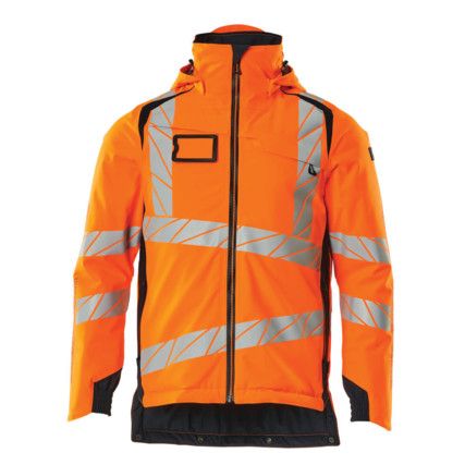 ACCELERATE SAFE WINTER JACKET HI-VIS ORANGE/DARKNAVY (S)