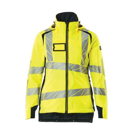 ACCELERATE SAFE WINTER JACKET HI-VIS YELLOW/DARKNAVY (XS)