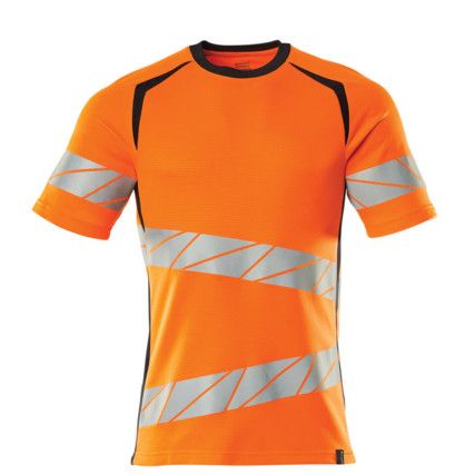 ACCELERATE SAFE T-SHIRT HI-VIS ORANGE/DARK NAVY(2XL(1 PCS.))