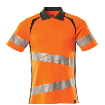 ACCELERATE SAFE POLO SHIRT HI-VIS ORANGE/DARKANTHRACITE (2XL(1 PCS.))