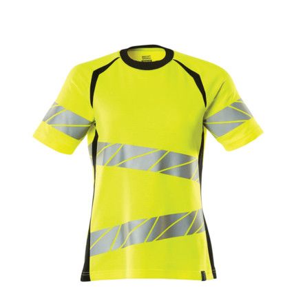 ACCELERATE SAFE T-SHIRT HI-VIS YELLOW/BLACK(2XL(1 PCS.))