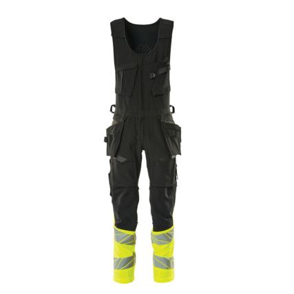 ACCELERATE SAFE COMBI SUIT BLACK/HI-VIS YELLOW(L30W30.5)