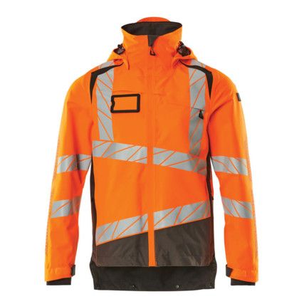 ACCELERATE SAFE OUTER SHELL JACKET HI-VISORANGE/DARK ANTHRACITE (S)