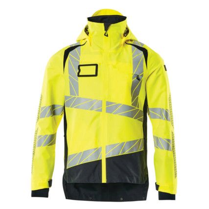 ACCELERATE SAFE OUTER SHELL JACKET HI-VISYELLOW/BLACK (S)