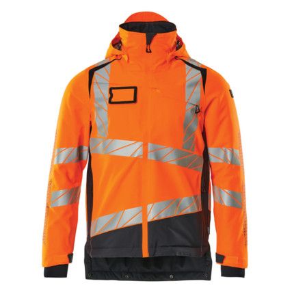 ACCELERATE SAFE WINTER JACKET HI-VIS ORANGE/DARKNAVY (S)