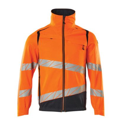 ACCELERATE SAFE JACKET HI-VIS ORANGE/DARK NAVY(S)