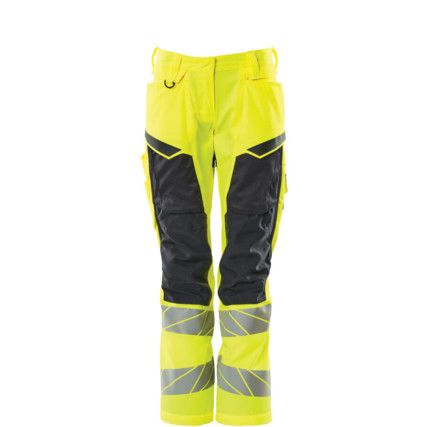 ACCELERATE SAFE TROUSERS WITH KNEEPAD POCKETSHI-VIS YELLOW/DARK NAVY (L30W29)