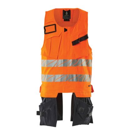 ACCELERATE SAFE TOOL VEST HI-VIS ORANGE/DARK NAVY(S)