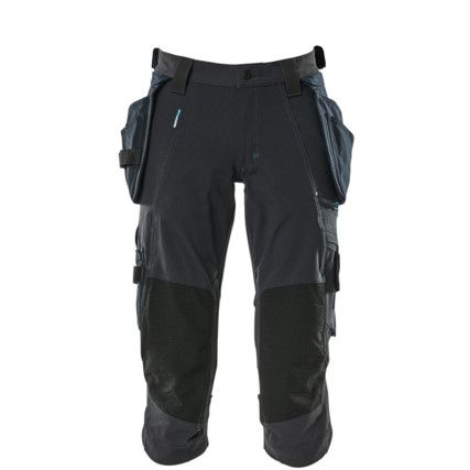 3/4 LENGTH TROUSERS WITH HOLSTER POCKETS DARK NAVY (W28.5)