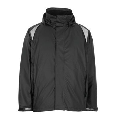 LAKE RAIN JACKET BLACK (2XS)