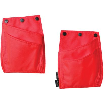 HOLSTER POCKETS HI-VIS RED (ONE)