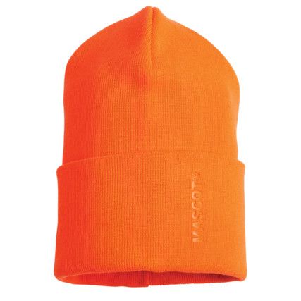 KNITTED HAT HI-VIS ORANGE (ONE)