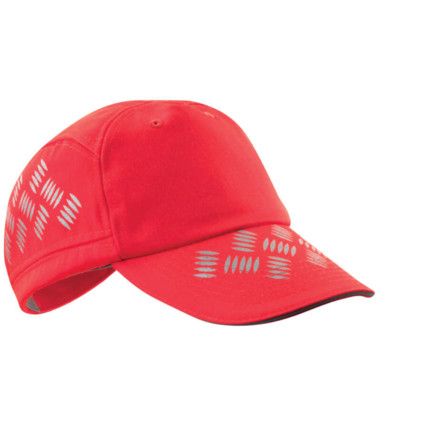 RIPON CAP HI-VIS RED (ONE)