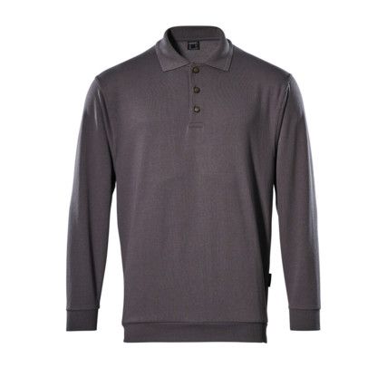 TRINIDAD POLO SWEATSHIRT ANTHRACITE (S)