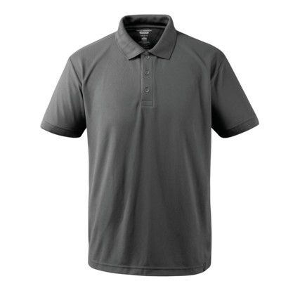 GRENOBLE POLO SHIRT DARK ANTHRACITE (S)