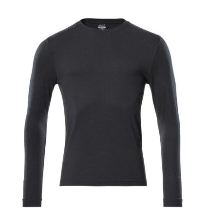 T-SHIRT, LONG-SLEEVED BLACK (S)