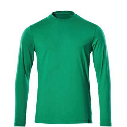 T-SHIRT, LONG-SLEEVED GRASS GREEN (5XL(1 PCS.))