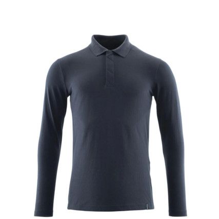 POLO SHIRT, LONG-SLEEVED DARK NAVY (2XL(1 PCS.))