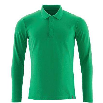 POLO SHIRT, LONG-SLEEVED GRASS GREEN (2XL(1 PCS.))