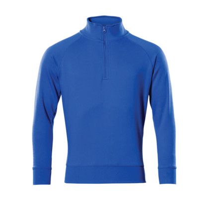 NANTES SWEATSHIRT WITH HALF ZIP ROYAL (XS)